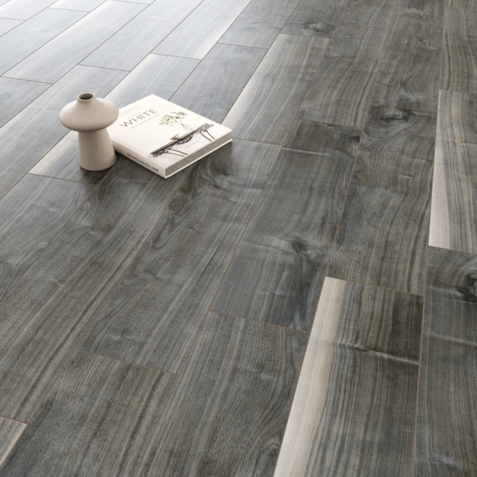 Gresie tip parchet exterior / interior Pine Fume  20 x 120 cm  mata  portelanata