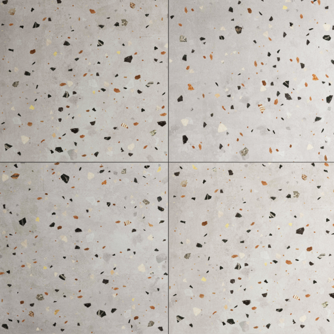 Gresie mozaic exterior / interior Sempre Junior Grey  60 x 60 cm  mata  portelanata  rectificata