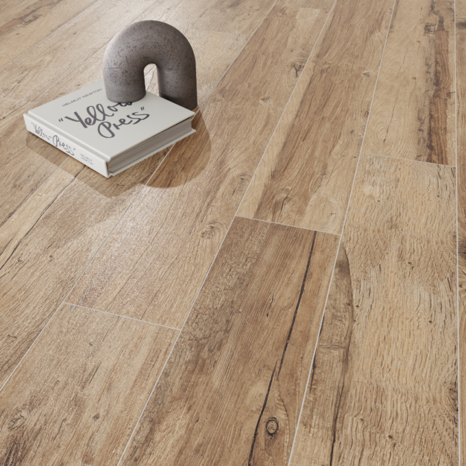 Gresie tip parchet exterior / interior Tasmanian Oak  20 x 120 cm  mata  portelanata  rectificata
