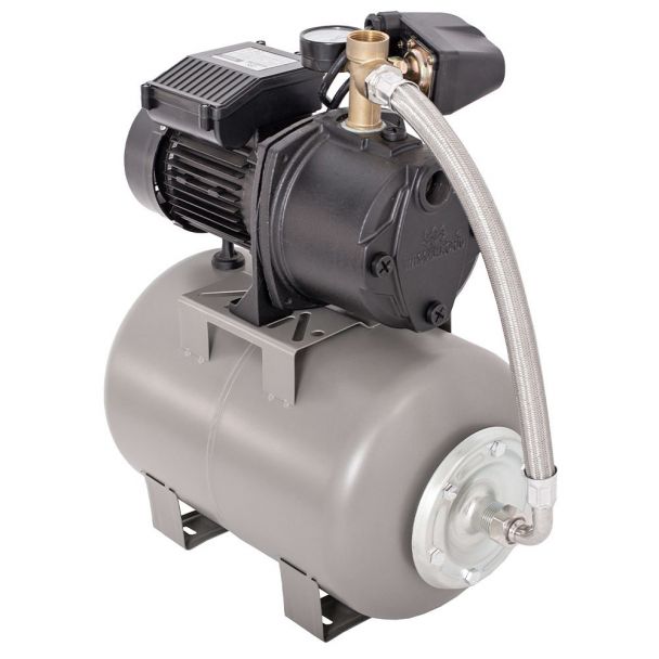 Hidrofor cu pompa autoamorsanta Wasserkonig WSK4355-25, putere 1150 W, debit 4320 l/h, inaltime refulare 55 m, vas de expansiune 24 litri