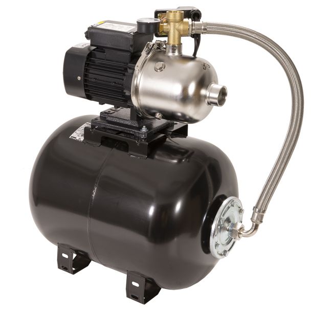 Hidrofor cu pompa centrifugala din inox Wasserkonig PCM7-53/50H, putere 1200 W, debit 7020 l/h, inaltime refulare 53 m, vas de expansiune 50 litri
