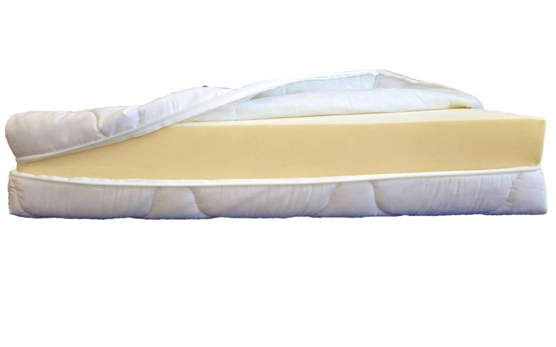 Husa saltea 140x200x16, bumbac, matlasata, lavabila, detasabila, cu fermoar 4 laturi