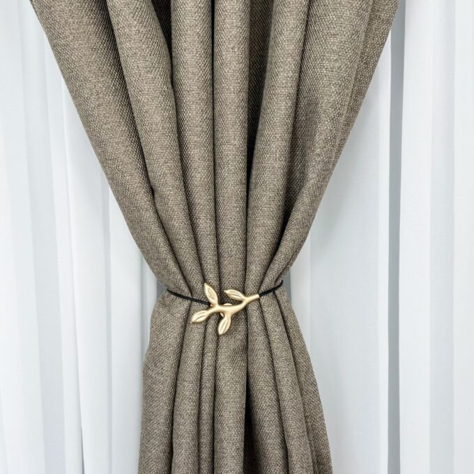 Draperie HoReCa TEXTURATA tip IN, 140cm latime x 260cm inaltime, cu TIV LAT, Grej