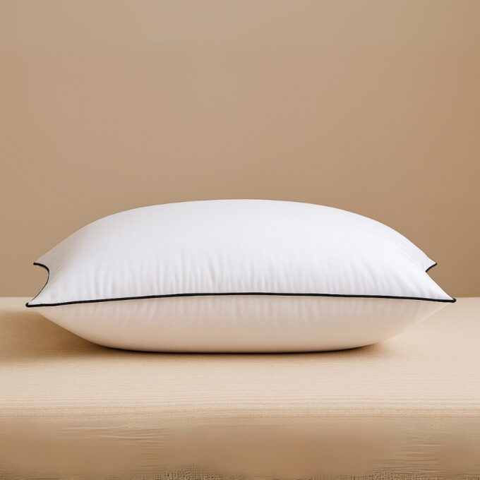 Perna premium, dreptungiulara 50x70cm, cu puf de gasca