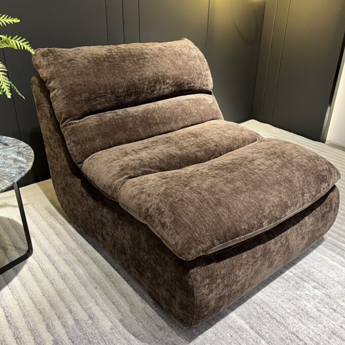 Fotoliu cu Sustinere Ergonomica Loyal Foam, Maro