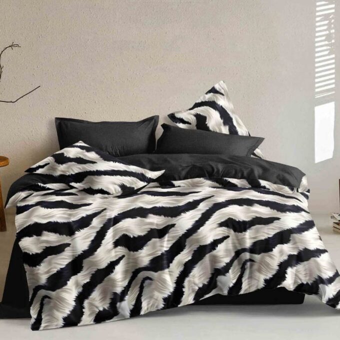Lenjerie pat dublu cu Elastic - 3 Bucati 219 Lei - - 3 Bucati 219 Lei - Gri Negru animal print 1 Lenjerie pat dublu cu Elastic - 3 Bucati 219 Lei - - 3 Bucati 219 Lei - Gri Negru animal print