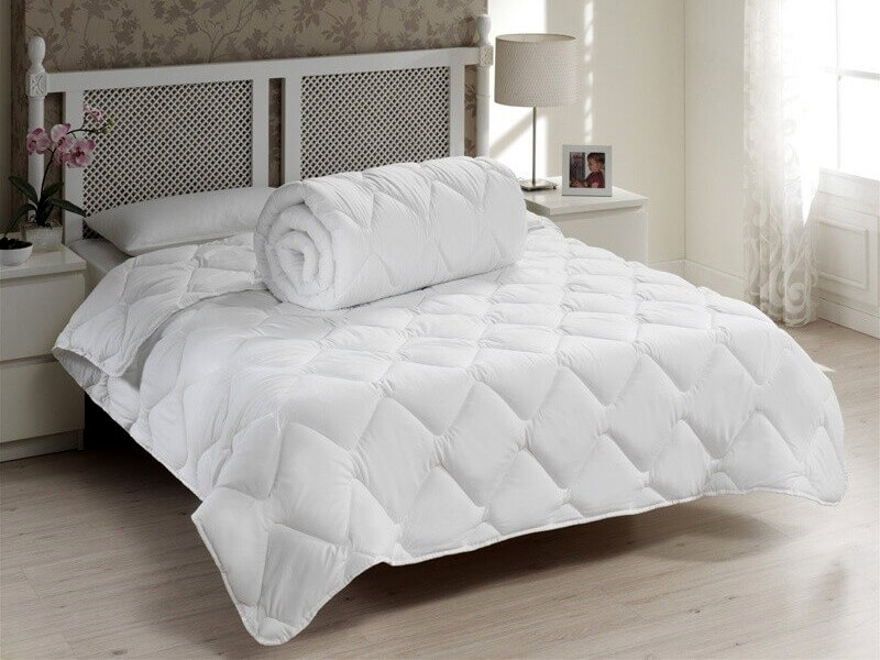 Pilota hoteliera alba, PREMIUM, 200x220cm, Fabricata in Romania