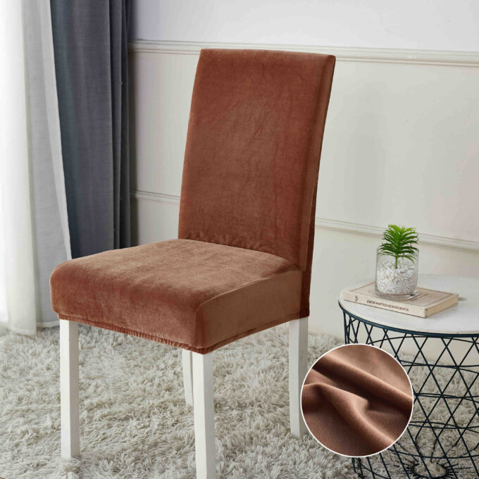 Set 6 huse universale pentru scaun, CATIFEA, Jojo Home, Maro