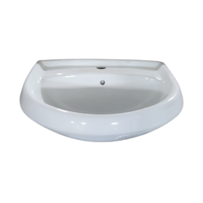 Chiuveta baie pentru picior / piedestal Capri 60 cm alb 1 Chiuveta baie pentru picior / piedestal Capri 60 cm alb