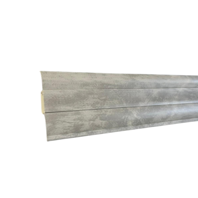 Plinta PVC parchet laminat Korner LP60  2500 x 62 x 23 mm  gri