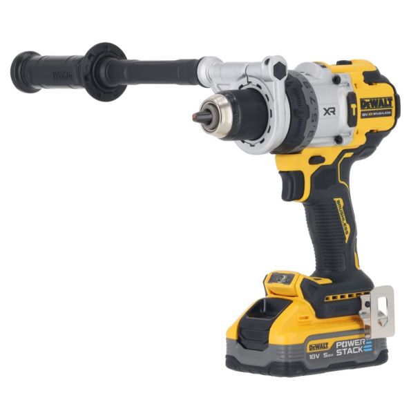 Masina de gaurit si insurubat cu percutie Dewalt DCD1007H2T, 2 acumulatori 18V/5.0Ah, incarcator, 169 Nm, valiza 1 Masina de gaurit si insurubat cu percutie Dewalt DCD1007H2T, 2 acumulatori 18V/5.0Ah, incarcator, 169 Nm, valiza