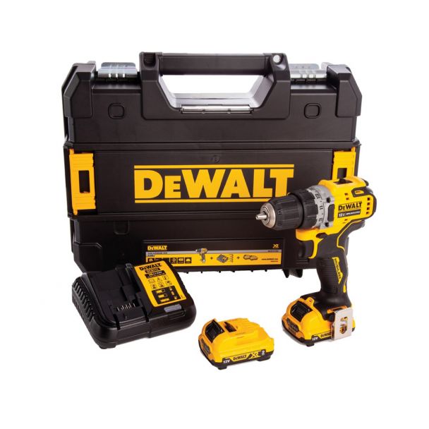Masina de gaurit/insurubat DeWalt DCD701D2, 12V 2 x 2 Ah Li-Ion, cuplu maxim 57.5 Nm 1 Masina de gaurit/insurubat DeWalt DCD701D2, 12V 2 x 2 Ah Li-Ion, cuplu maxim 57.5 Nm