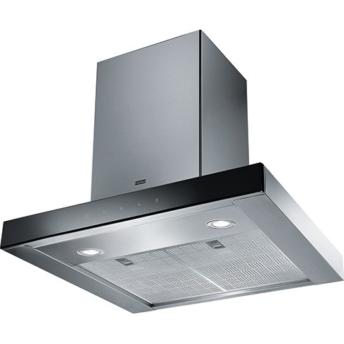 Hota Decorativa FCR 625 TC BK/XS NG Inox/Nero