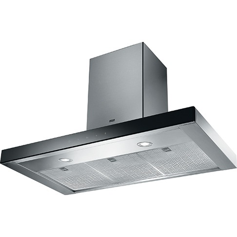 Hota Decorativa FCR 925 TC BK/XS NG Inox/Nero