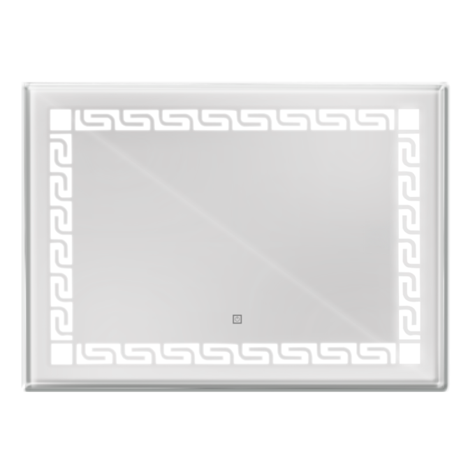 Oglinda baie cu LED si buton touch L-1003  60x80 cm