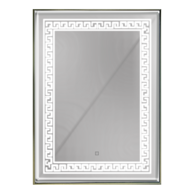 Oglinda baie cu LED si buton touch L-1026  60x80 cm