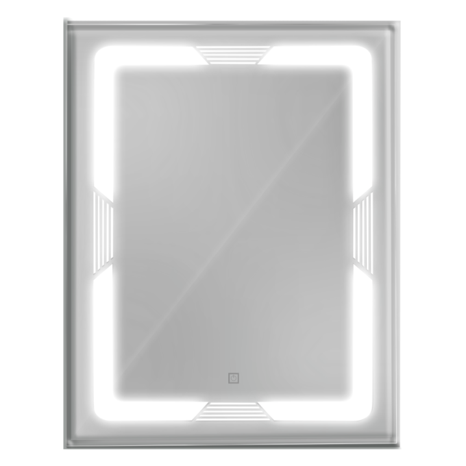 Oglinda baie cu LED si buton touch L-1064  60x80 cm