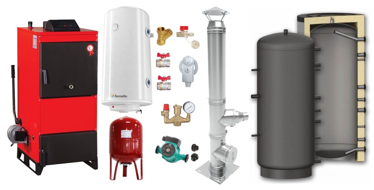 Pachet Centrala pe combustibil solid Fiama D2-25 Putere 29 kW, cu Ventilator si Automatizare, Puffer 800 litri, Cos inox, Boiler Termoelectric, Pompa, Vas Expansiune si Fitinguri 1 Pachet Centrala pe combustibil solid Fiama D2-25 Putere 29 kW, cu Ventilator si Automatizare, Puffer 800 litri, Cos inox, Boiler Termoelectric, Pompa, Vas Expansiune si Fitinguri