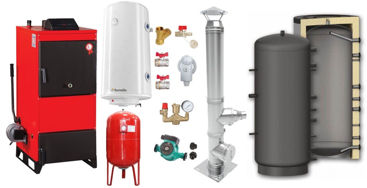 Pachet Centrala pe combustibil solid Fiama D2-60 Putere 70 kW, cu Ventilator si Automatizare, Puffer 1000 litri, Cos inox, Boiler Termoelectric, Pompa, Vas Expansiune si Fitinguri 1 Pachet Centrala pe combustibil solid Fiama D2-60 Putere 70 kW, cu Ventilator si Automatizare, Puffer 1000 litri, Cos inox, Boiler Termoelectric, Pompa, Vas Expansiune si Fitinguri