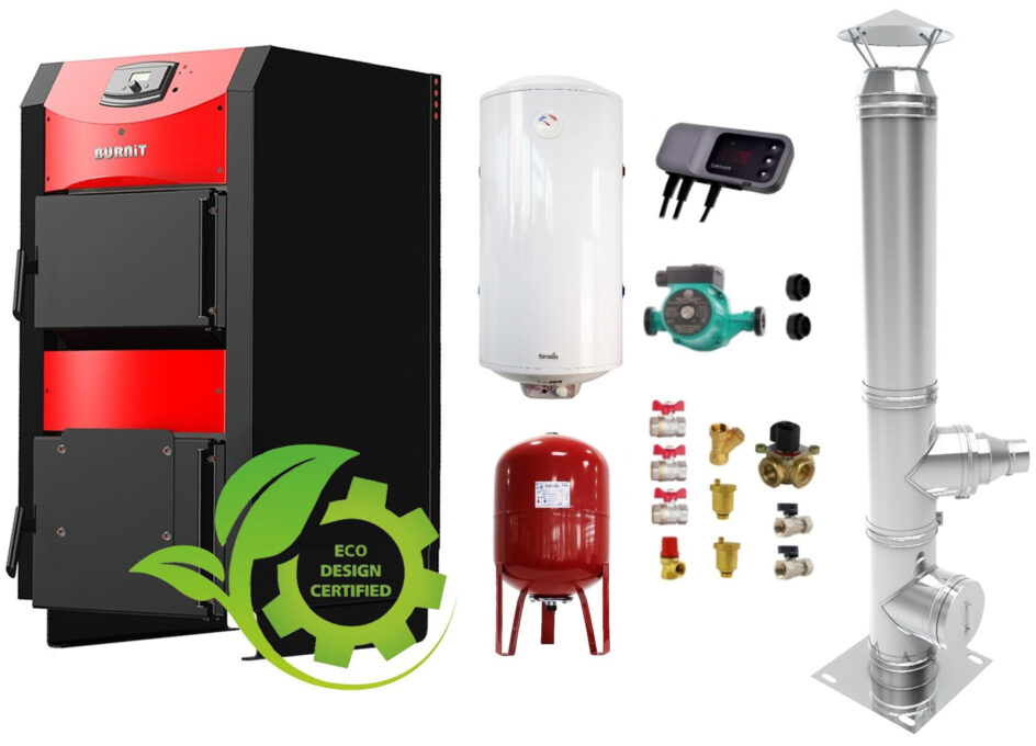 Pachet Centrala pe combustibil solid Sunsystem Burnit NWB PRIME 40 kW, cos inox, boiler termoelectric, vas expansiune, pompa circulare, controller pompa, fitinguri montaj 1 Pachet Centrala pe combustibil solid Sunsystem Burnit NWB PRIME 40 kW, cos inox, boiler termoelectric, vas expansiune, pompa circulare, controller pompa, fitinguri montaj