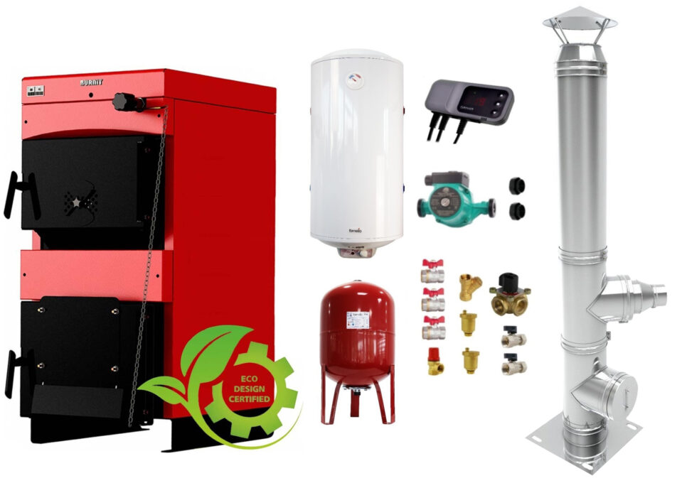 Pachet Centrala pe combustibil solid Sunsystem Burnit NWB MAX 55 kW, cos inox, boiler termoelectric, vas expansiune, pompa circulare, controller pompa, fitinguri montaj 1 Pachet Centrala pe combustibil solid Sunsystem Burnit NWB MAX 55 kW, cos inox, boiler termoelectric, vas expansiune, pompa circulare, controller pompa, fitinguri montaj