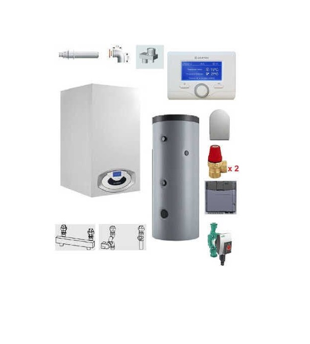 Pachet Centrala termica in condensare Genus Premium HP Evo 150 cu boiler Maxis CD1 800L 1 Pachet Centrala termica in condensare Genus Premium HP Evo 150 cu boiler Maxis CD1 800L