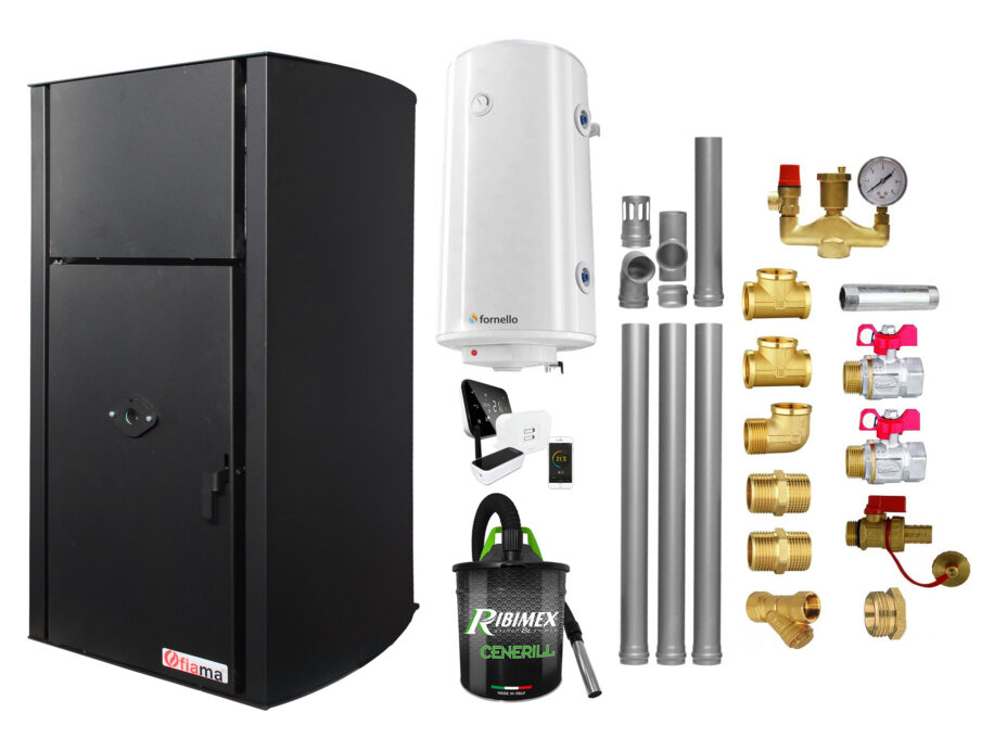 Pachet control de la distanta, Centrala pe peleti Fornello Fiama Confort B 25 kw, complet echipata pentru incalzire, Pompa, Vas expansiune, Automatizare, Boiler 100 litri, Termostat Salus IT 500, Aspirator, Kit evacuare 3.5 ml si Fitinguri montaj 1 Pachet control de la distanta, Centrala pe peleti Fornello Fiama Confort B 25 kw, complet echipata pentru incalzire, Pompa, Vas expansiune, Automatizare, Boiler 100 litri, Termostat Salus IT 500, Aspirator, Kit evacuare 3.5 ml si Fitinguri montaj