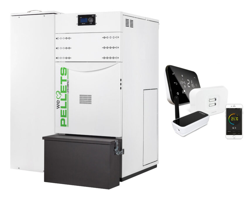 Pachet control de la distanta Centrala termica automata pe peleti Fornello Lidya Compact Prestige 25 kw,pompa Grundfos, vas, manometru, supapa, arzator inox, curatare automata arzator / schimbator de caldura si termostat Wi-Fi Salus IT 500 1 Pachet control de la distanta Centrala termica automata pe peleti Fornello Lidya Compact Prestige 25 kw,pompa Grundfos, vas, manometru, supapa, arzator inox, curatare automata arzator / schimbator de caldura si termostat Wi-Fi Salus IT 500