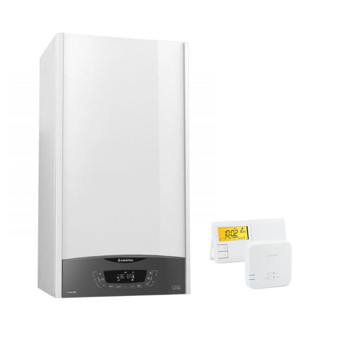 Pachet economic centrala termica in condensare Ariston CLAS ONE+ WI-FI 24 EU 24 KW,kit evacuare gaze arse si Termostat Radio Comanda Salus 091FLRFV2 incluse 1 Pachet economic centrala termica in condensare Ariston CLAS ONE+ WI-FI 24 EU 24 KW,kit evacuare gaze arse si Termostat Radio Comanda Salus 091FLRFV2 incluse