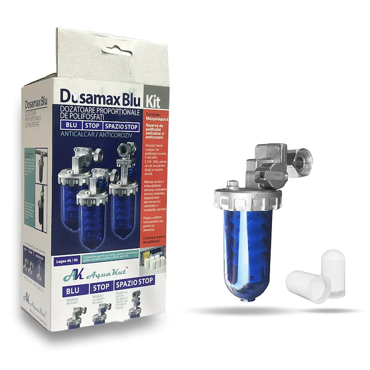 Pachet Filtru anticalcar Dosamax Blu 1/2 cu 6 rezerve