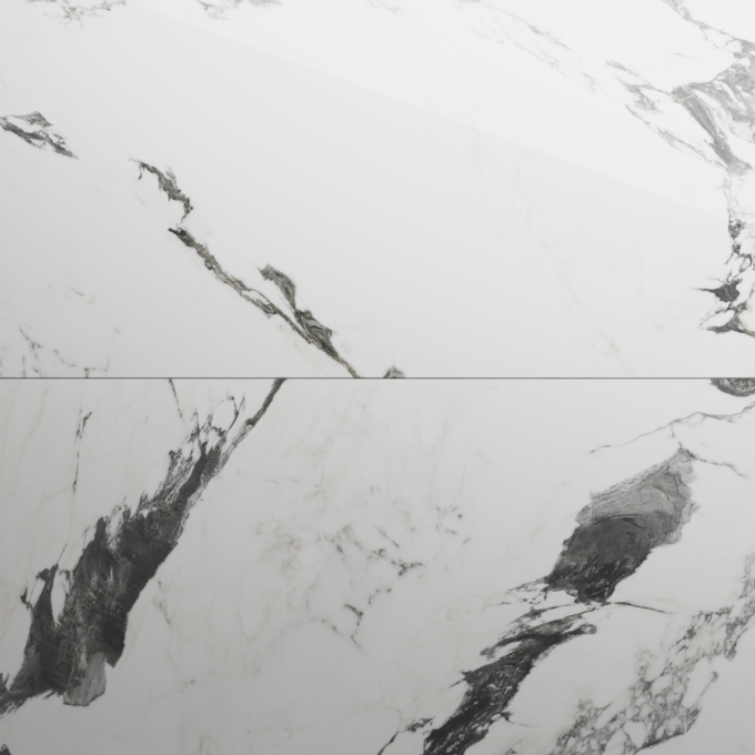 Gresie exterior / interior portelanata Panda Marble White 60 x 120 cm lucioasa rectificata tip marmura 1 Gresie exterior / interior portelanata Panda Marble White 60 x 120 cm lucioasa rectificata tip marmura