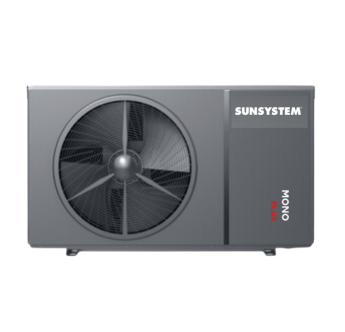 Pompa de caldura Aer-Apa pentru incalzire si racire, Sunsystem Mono Plus 090-3PH, Monobloc 9 kW, Inverter R32 ERP A+++, compresor Panasonic, Trifazata, Control Wi-Fi 1 Pompa de caldura Aer-Apa pentru incalzire si racire, Sunsystem Mono Plus 090-3PH, Monobloc 9 kW, Inverter R32 ERP A+++, compresor Panasonic, Trifazata, Control Wi-Fi