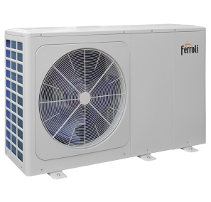 Pompa de caldura aer-apa reversibila Ferroli OMNIA M 3.2 HI3 8 kW, cu rezistenta integrata de 3 kW 1 Pompa de caldura aer-apa reversibila Ferroli OMNIA M 3.2 HI3 8 kW, cu rezistenta integrata de 3 kW