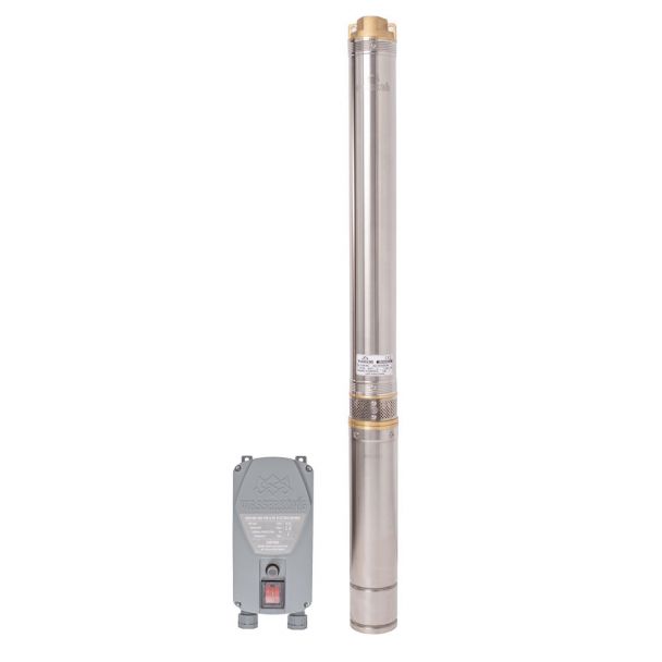 Pompa submersibila centrifugala multietajata Wasserkonig SI10094/3.5, diametru 3.5"", putere 1500 W, debit 5640 l/h, inaltime refulare 100 m