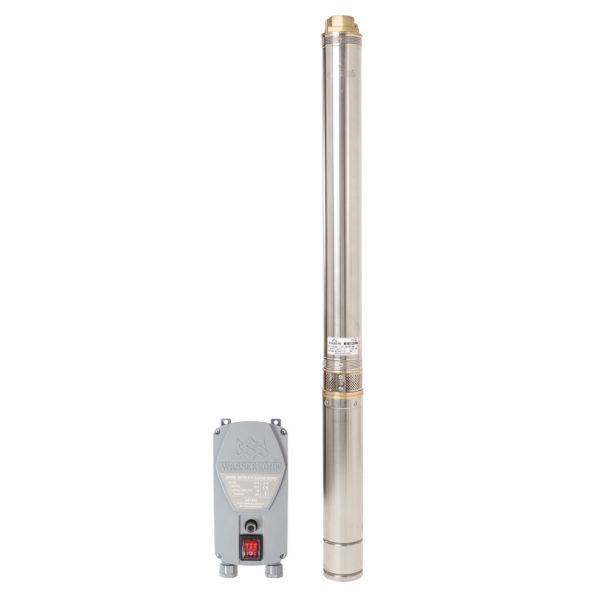 Pompa submersibila centrifugala multietajata Wasserkonig SI11094/3.5, diametru 3.5"", putere 1800 W, debit 5640 l/h, inaltime refulare 110 m