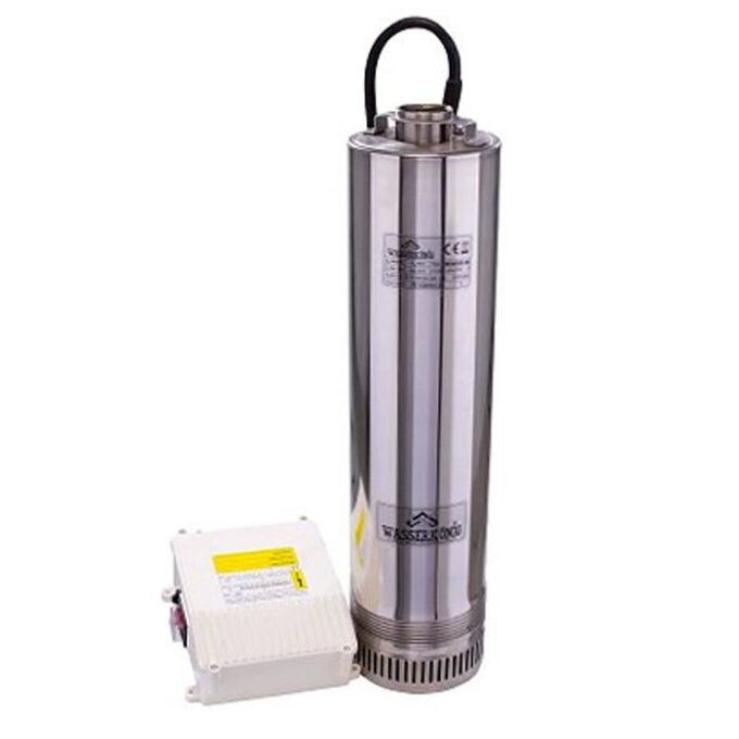 Pompa submersibila inox ape curate multietajata D=5"" P=1100W H=46m Q=100l/min WK6000-46 WASSERKONIG