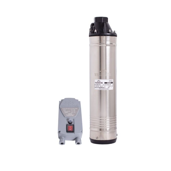 Pompa submersibila periferica Wasserkonig SI4847, diametru 4"", putere 1100 W, debit 2820 l/h, inaltime refulare 48 m