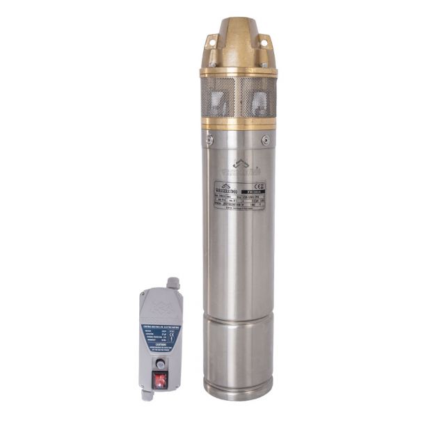 Pompa submersibila periferica Wasserkonig XW2864, diametru 4"", 1000 W, debit 2796 l/h, inaltime refulare 64 m