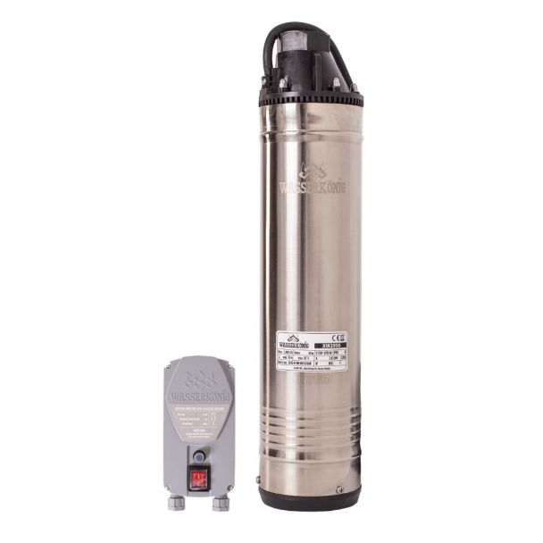 Pompa submersibila periferica Wasserkonig XW2950, diametru 4"", putere 800 W, debit 2880 l/h, inaltime refulare 50 m