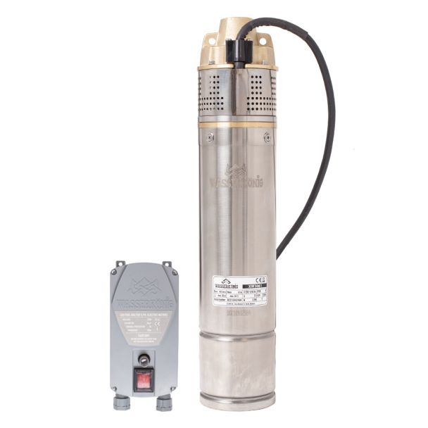 Pompa submersibila periferica Wasserkonig XW3061, diametru 4"", 1200 W, debit 2940 l/h, inaltime refulare 61 m