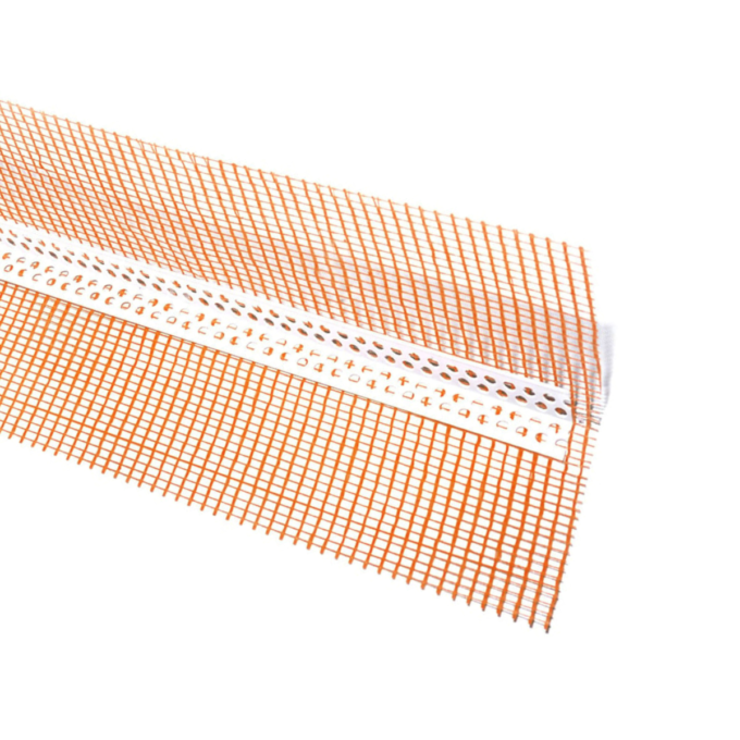 Profil colt PVC cu plasa interior / exterior 20x20 mm 2.5 m – Terra Quality portocaliu 1 Profil colt PVC cu plasa interior / exterior 20x20 mm 2.5 m – Terra Quality portocaliu