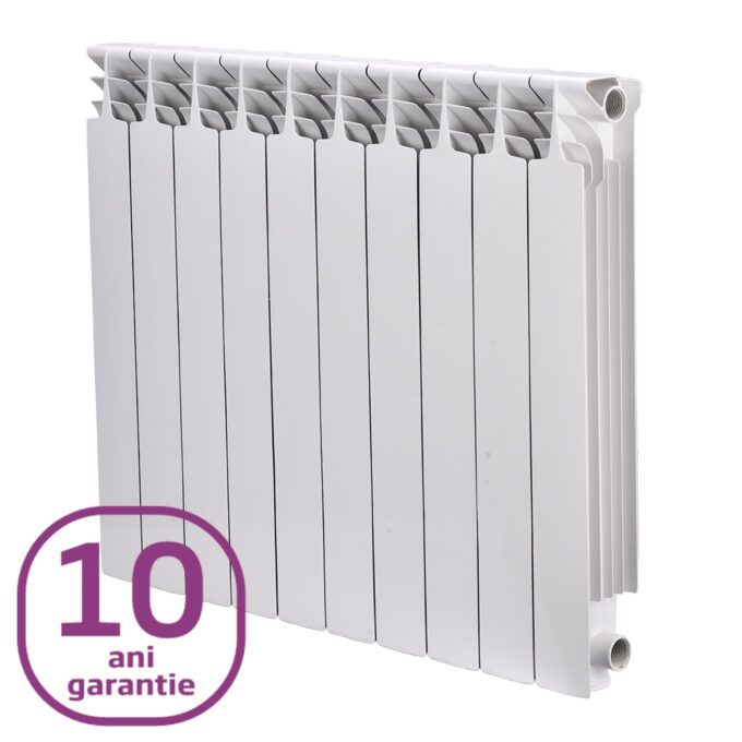 Radiator (calorifer) din aluminiu Fornello ALVO D600CA, baterie 10  elementi, 10 ani garantie, inaltime 600 mm
