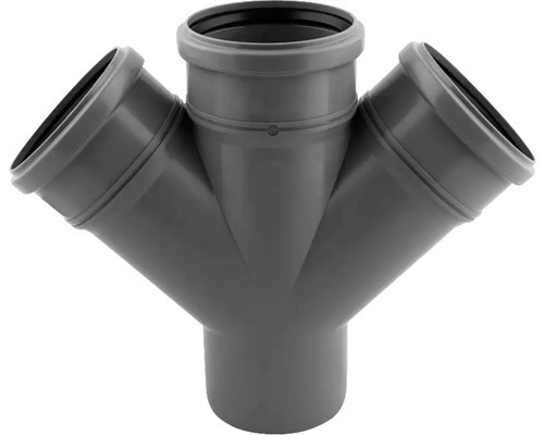 Ramificatie dubla PP HTDA diametru 110 x 110 x 110 mm 45 grade 1 Ramificatie dubla PP HTDA diametru 110 x 110 x 110 mm 45 grade