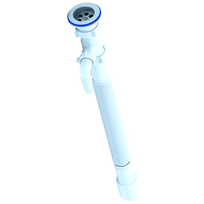 Sifon flexibil pentru masina de spalat  1 1/2" x Ø32/40 mm