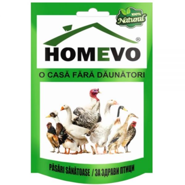 Homevo supliment natural pasari digestie si calciu 50G