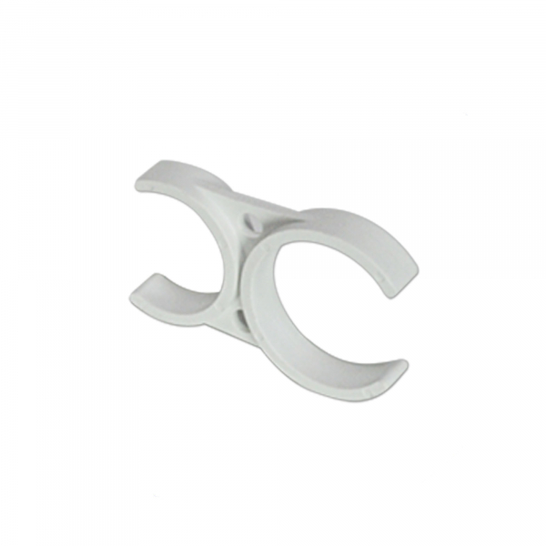 Clema dubla alba pentru filtre In-Line 2   x 2.5