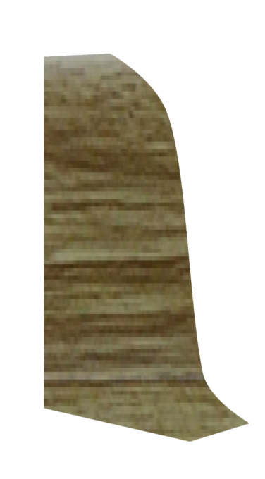 Terminatie stanga plinta Korner LP55  stejar rustic