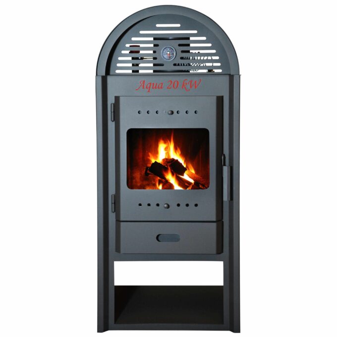 Termosemineu combustibil solid AQUA PLUS 20 Kw MIKLOS STEEL
