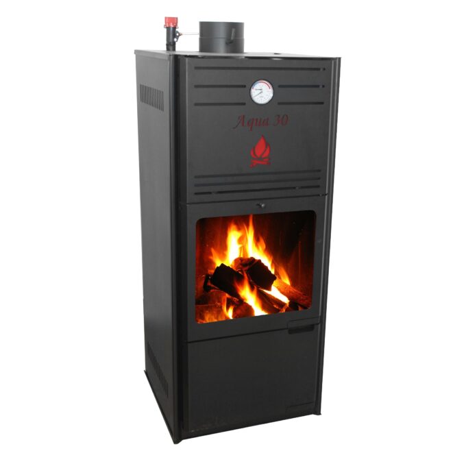 Termosemineu combustibil solid AQUA PREMIUM 30 Kw MIKLOS STEEL