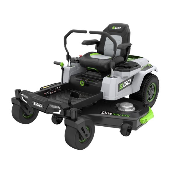 Tractor de tuns iarba Ego Power ZT5201E-L, fara acumulatori, 56 V, 132 cm
